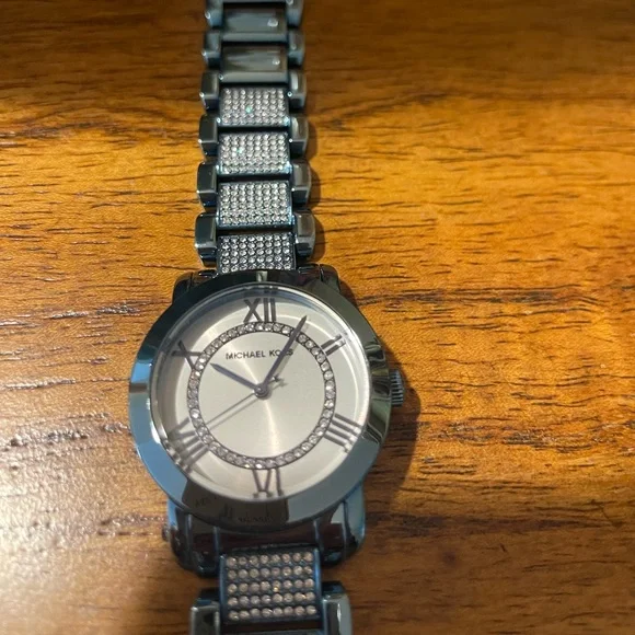 Michael Kors Ladies Aqua Watch - Picture 3 of 4